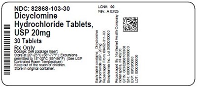 Label (82868 103 30   Rev A 03 26 Nhc)